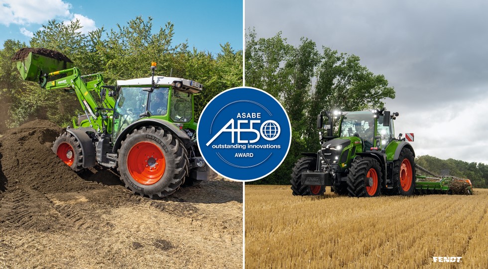 Dos premios AE50 en 2024 para los tractores Fendt